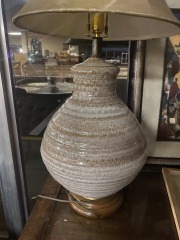 MCM Ceramic Lamp