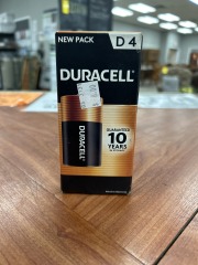 Duracell D4 Pack