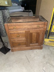 Anique Commode Wash Stand
