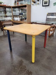 Crayons Colorful Childs Table