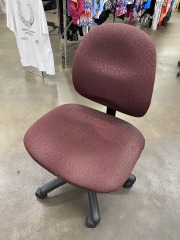 Supportive Dark Red Office Chair