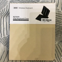 F17 Wireless Keyboard ROTATE iPad Keyboard Case