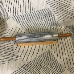 Marble rolling pin