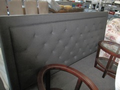 King Size Fabric Head Board \
