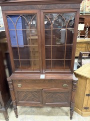 Cherry Cabinet\/glass doors