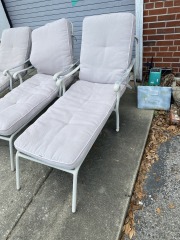 Patio Chaise Lounge Each