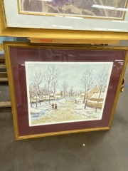Winter by Lelia Pissarro Impressionist Print