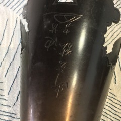 Ogencho (also spelled Onngencho), a traditional Japanese Usubata bronze flower vase