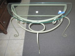 Glass End Table. Great Shape!