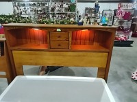 Queen Oak Headboard        2974