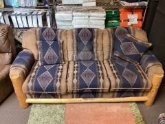 Western Print Couch