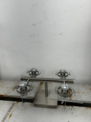 4-Light IKEA FUGA in Brushed Nickel