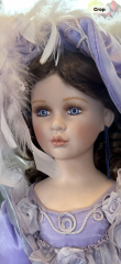 \u201cKristian Jill\u201d Doll 24\u201d porcelain, American Classic Collection