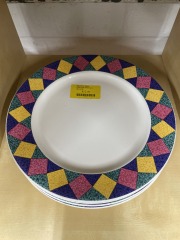 Signature Japan Harlequin Stoneware  (Set of 4)