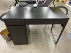 Simple Ikea Black Desk