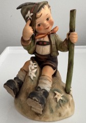 \u201cMountaineer Hiker\u201d Hummel Porcelain Figure 5\u201dH