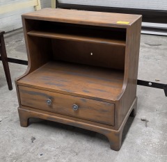 Funky Lil Solid Wood Side Table