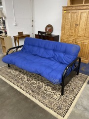 Gators Blue Metal Futon