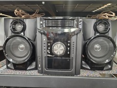 Sharp DH950 5 CD Cassette USB System 100% works no remote