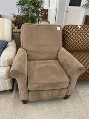 Tan Manual Recliner