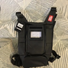 West Slope Pro180x chest pack in color black