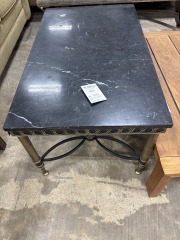 Black Marbel Top Coffee Table