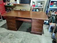 Large Wooden Desk          2993