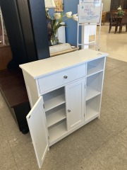 New White Storage Cabinet