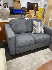Cute Loved Grey Loveseat