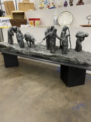 Exodus by Sylvia Dardik Plutchok Mounted Sculpture