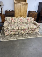 Classic Floral Couch