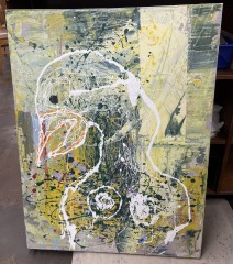 Duck Decolletage Abstract Art