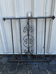 Wrought Iron Window Bar 34-1\/4\
