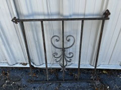 Wrought Iron Window Bar 29-3\/4\