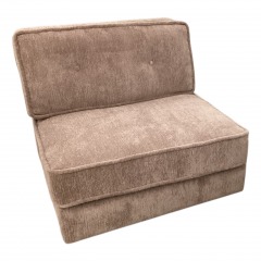 Local Famous Maker Mauve Armless Chair