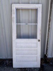3 panel Door with Screen Window Insert 36\