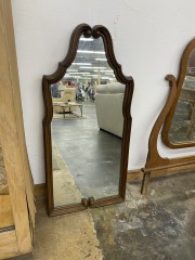 Vintage Turner Wood Mirror (21x43)