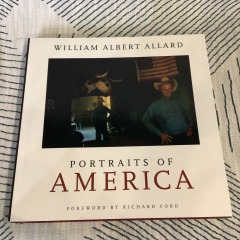 Portraits of America by renowned photographer William Albert Allard, featuring a foreword by Richard Ford