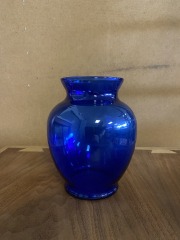 Cobalt Blue Vase 6.25\