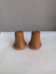 Teak Salt and Pepper Shakers 2.5\