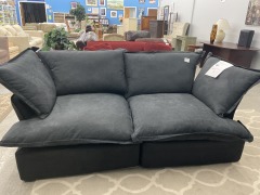Grey New 2 piece Sectional