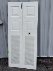 Steel Bi-Fold Closet Door 35 1\/2\