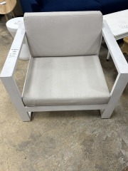 White Patio Chair