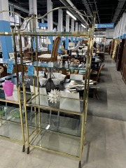 Hollywood Regency Etagere