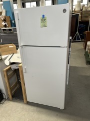 White GE Fridge