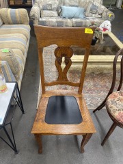 Vintage Tiger Oak Chair