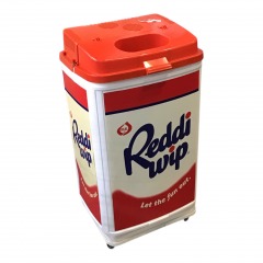 Reddi-Wip rolling cooler