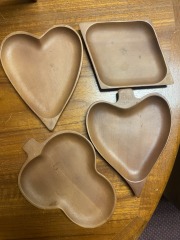 Playing Card Snack Trivet Set of 4