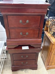 Cherry Nightstand\/2 drawer