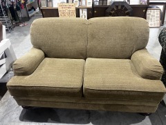Textured Tan Loveseat 3013